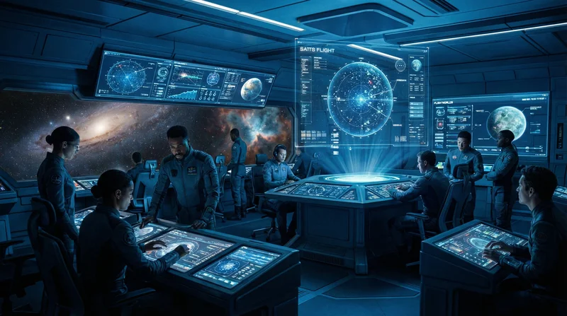 星际前沿剧照 - 飞船控制室