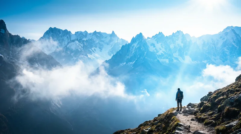 日落海岸剧照 - 海边山景远眺